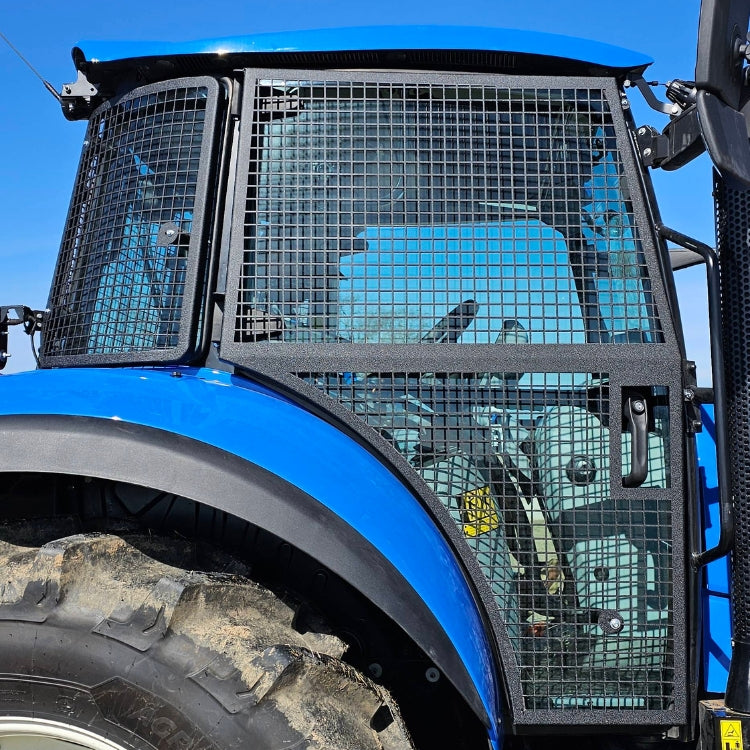 Case New Holland Industrial T5 (LARGE REAR WINDOW MODELS) Series Badlands Armor Door Kit