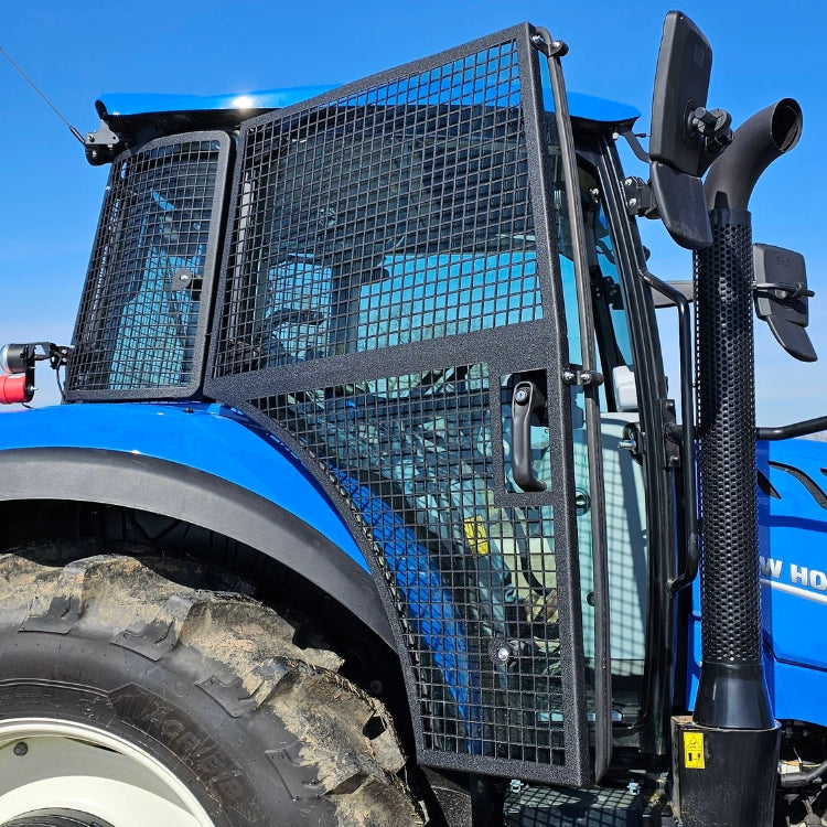 Case New Holland Industrial T5 (LARGE REAR WINDOW MODELS) Series Badlands Armor Door Kit